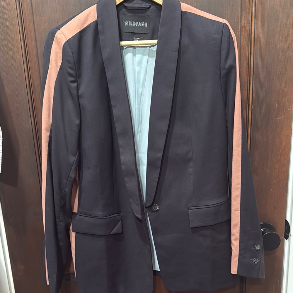 Wildfang Sport Blazer in Black and Pink
